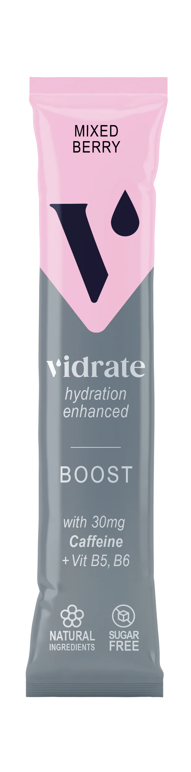 ViDrate Boost Mixed Berry Electrolyte Hydration 10 Sachets