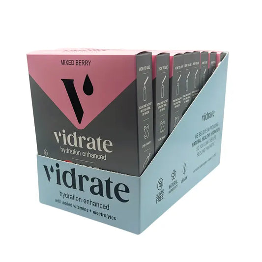 ViDrate Boost Mixed Berry Electrolyte Hydration 10 Sachets