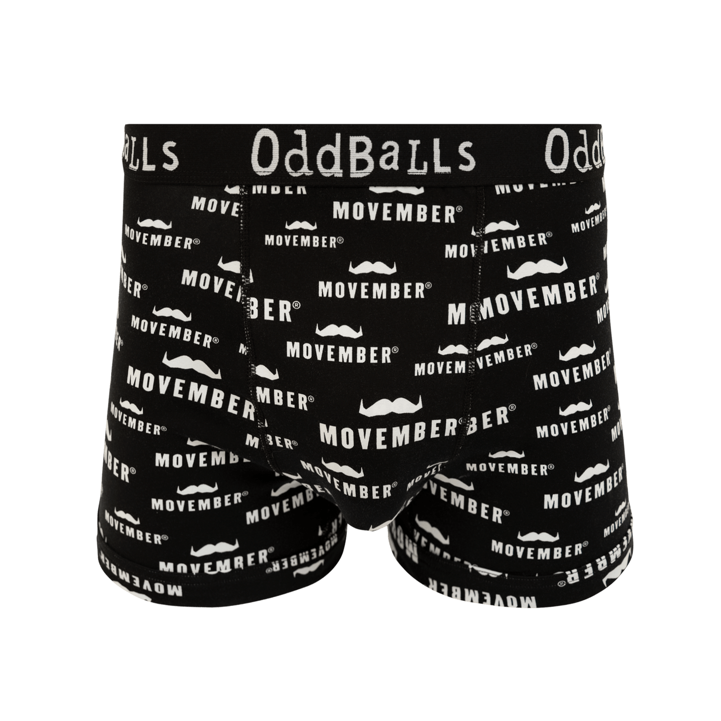 Oddballs x Movember - Mens Cotton Boxer Shorts