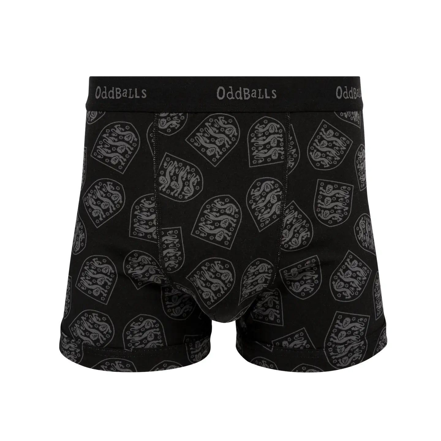 Black England Men’s Cotton Boxer Shorts – Support Men’s Health