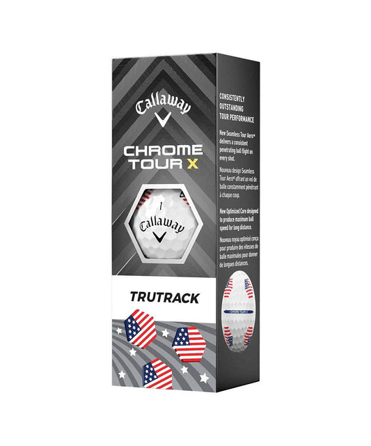 Callaway Chrome Tour X TruTrack USA Golf Balls